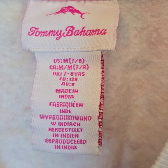 Girl's TOMMY BAHAMA Floral Sweatshirt  sz 7/8 - Picture 5 of 5